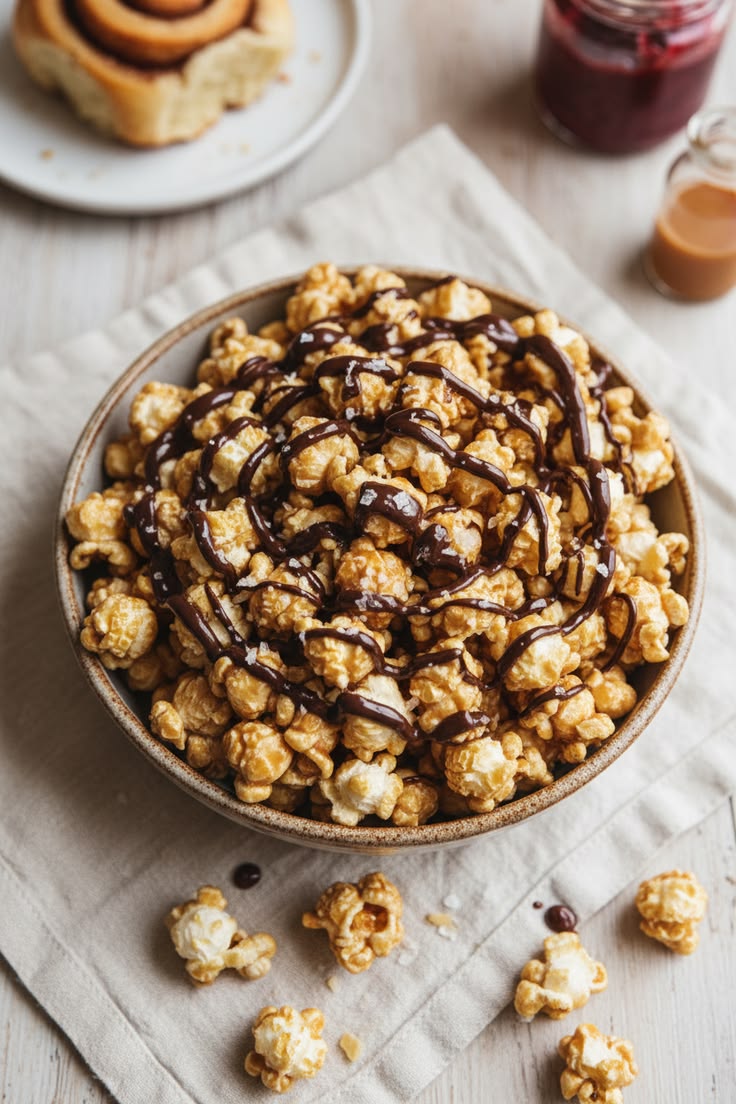 Nutella gourmet popcorn