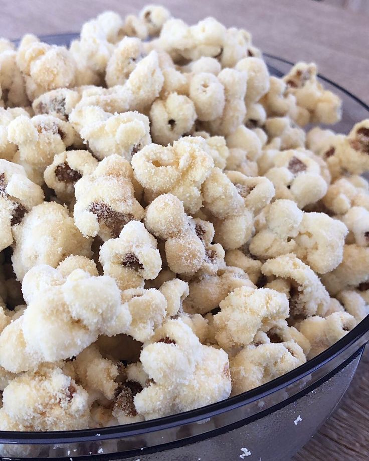 White Chocolate gourmet popcorn