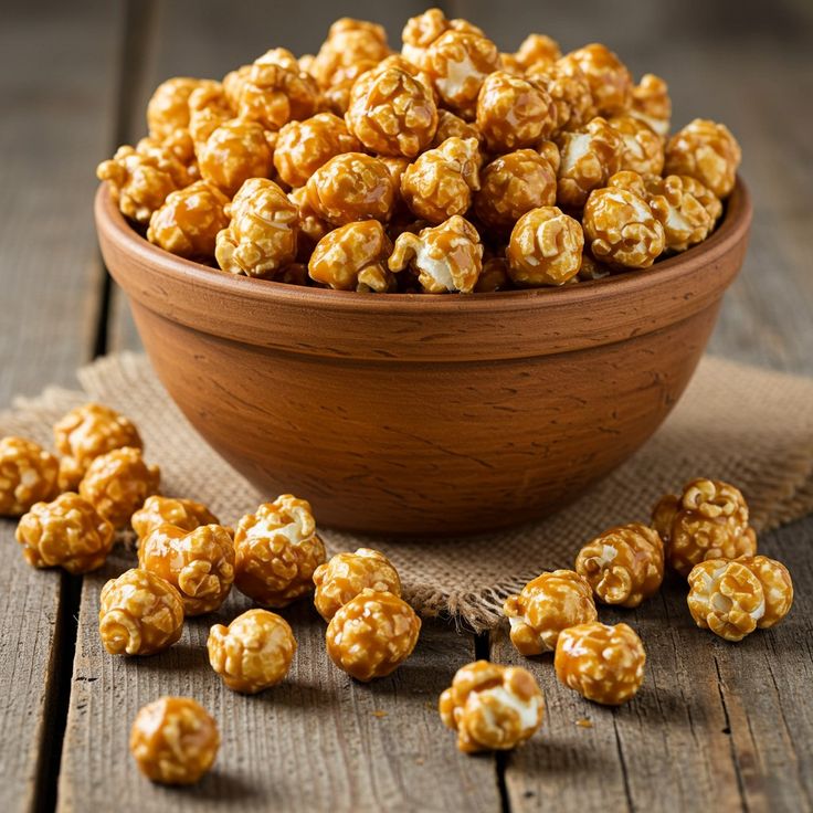 Caramel gourmet popcorn
