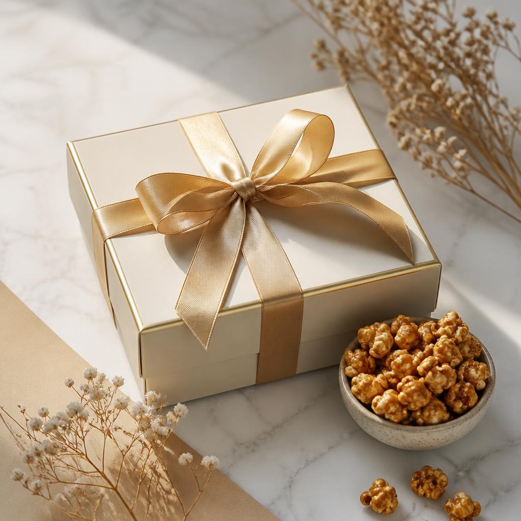 Luxury popcorn gift box