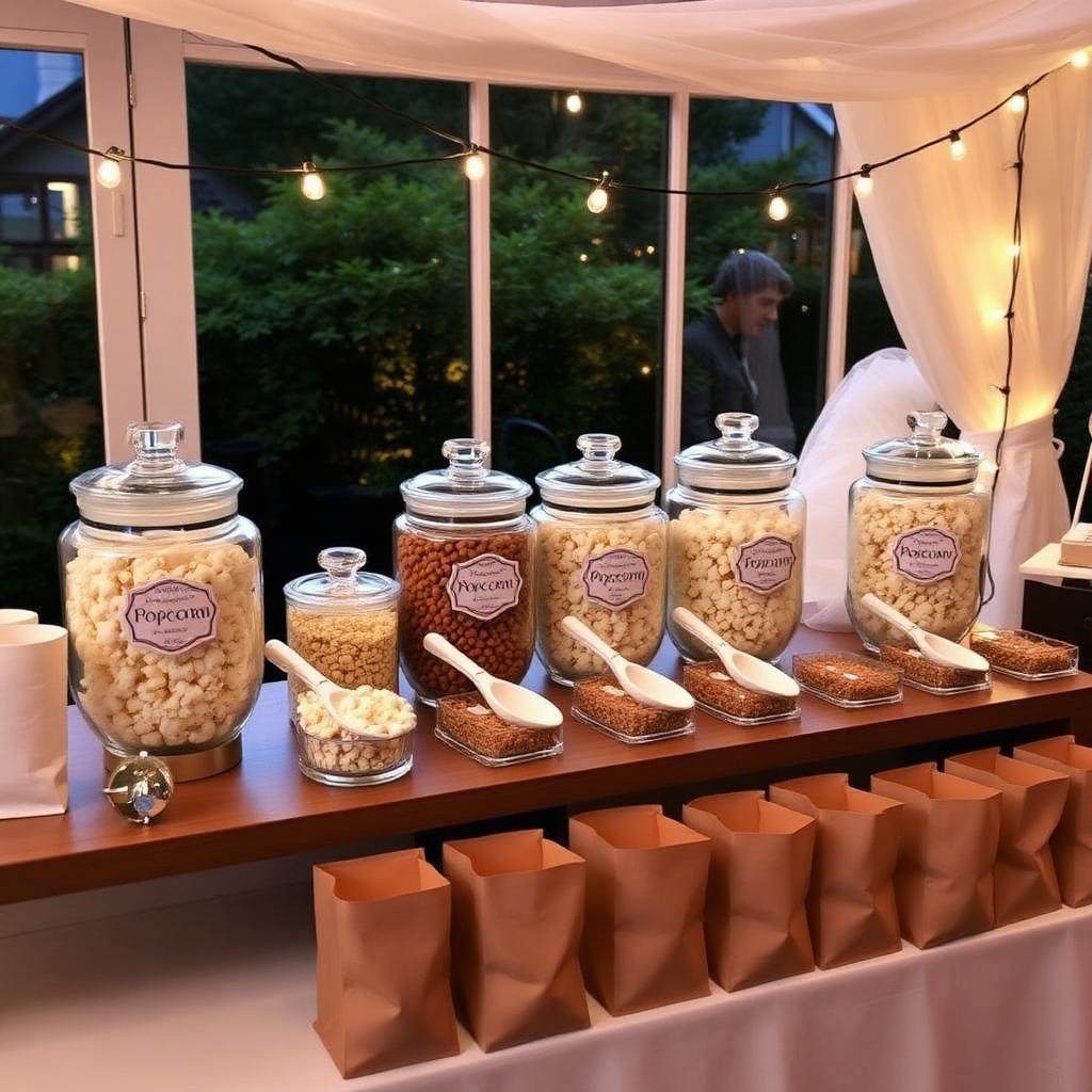 Popcorn at a gathering